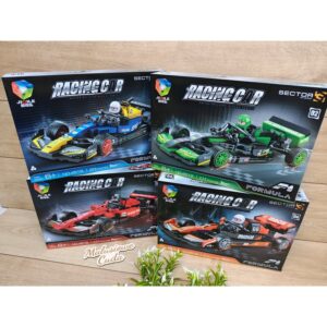 Alternative view of Klocki Auto Jiqile Formuła No. 4519-01 niebieskie 203 elem.