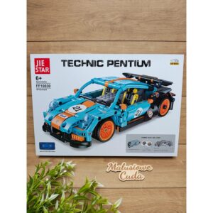 Klocki Auto zdalnie sterowane JIE STAR FF10030 niebieskie 521 elem.