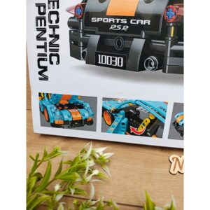 Alternative view of Klocki Auto zdalnie sterowane JIE STAR FF10030 niebieskie 521 elem.