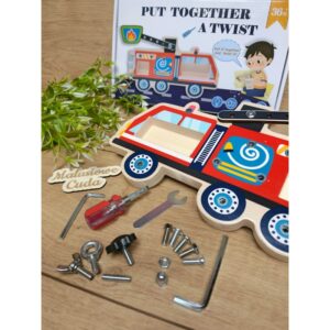 Alternative view of Zabawka drewniana Wóz strażacki