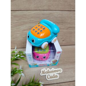 Alternative view of Jeżdzący i grający telefon niebieski 18m+