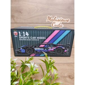 Klocki Auto Garaż czarne 1280 elem.