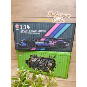 Alternative view of Klocki Auto Garaż czarne 1280 elem.