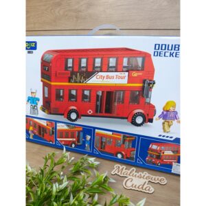 Alternative view of Klocki Auto Bus Czerwony No.0851 391 elem.