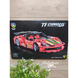 Klocki Auto Technique NO.48001 czerwone 471 elem.