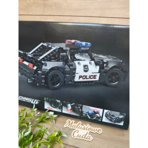 Alternative view of Klocki Auto Technique NO.48014 czarne Policja 487 elem.