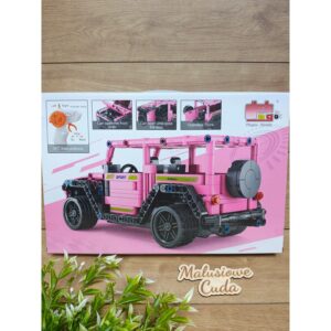 Alternative view of Klocki Auto zdalnie sterowane ComeAlive 70014 różowe 434 elem.