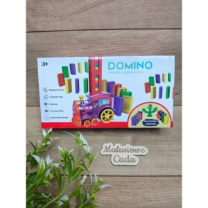 Alternative view of Ciuchcia do układania Domino 60 klocków