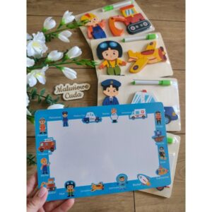 Alternative view of Układanka / puzzle 22x15cm straż