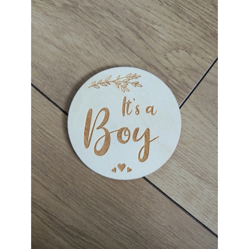 Karta do zdjęć "It's a boy"