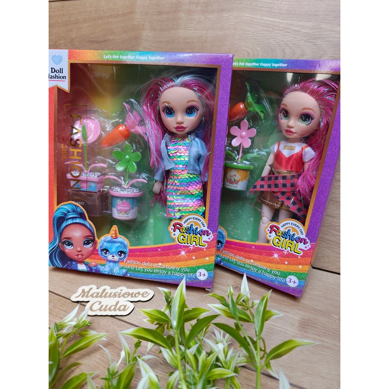 Lalka Fashion Girl cekiny - obrazek 2