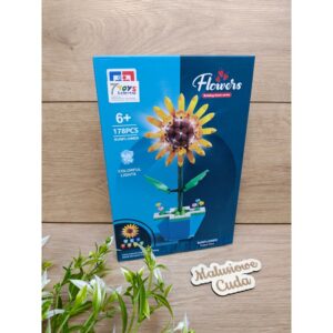 Alternative view of Klocki Kwiatek LED słonecznik 178 elem.