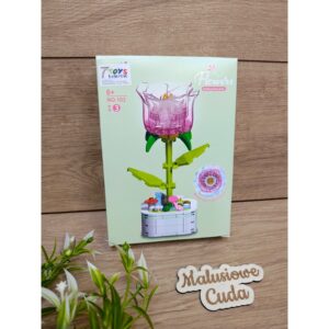 Alternative view of Klocki Kwiatek mały NO.103-I-3 132 elem.