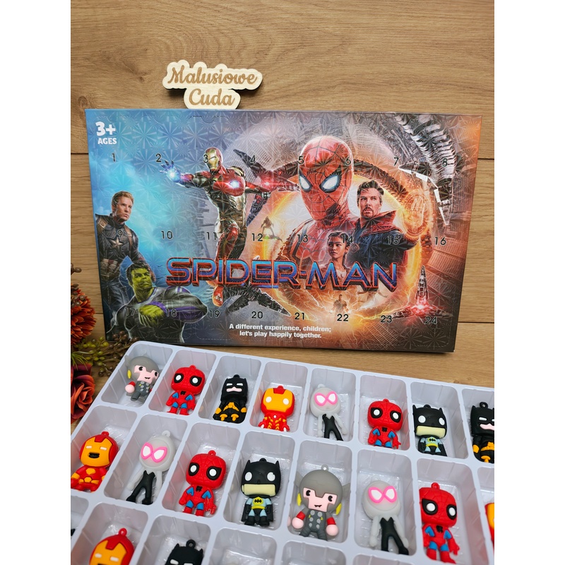 Kalendarz adwentowy Spiderman
