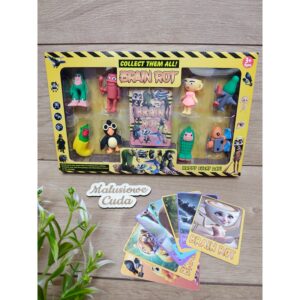 Figurki plus karty BrainRot zestaw 8 sztuk