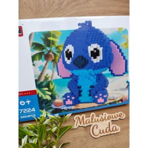 Alternative view of Klocki Stitch figurka 3D niebieska 3454 elem.