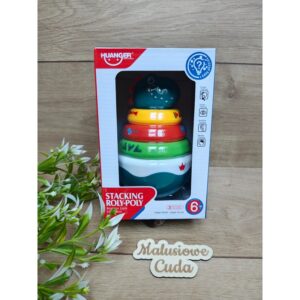 Alternative view of Piramidka sensoryczna Wańka Wstańka Dinozaur 6m+