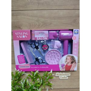 Zestaw fryzjerski Suszarka z akcesoriami