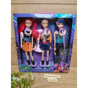 Lalki Huntrix K-POP Demon Hunters zestaw - grające